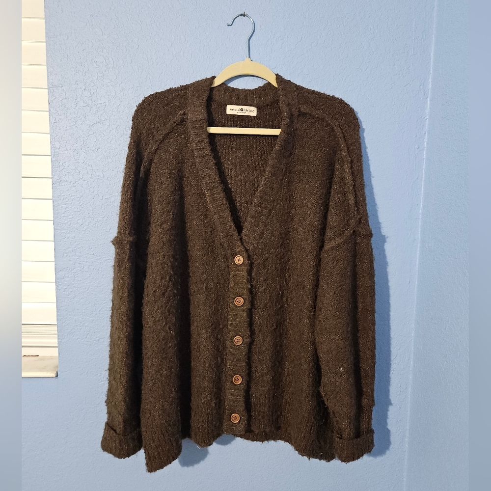 Natural Life Like A Hug Cardigan Sweater